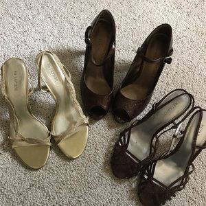 3 EUC HIGH HEEL SHOES ALL Sz 8